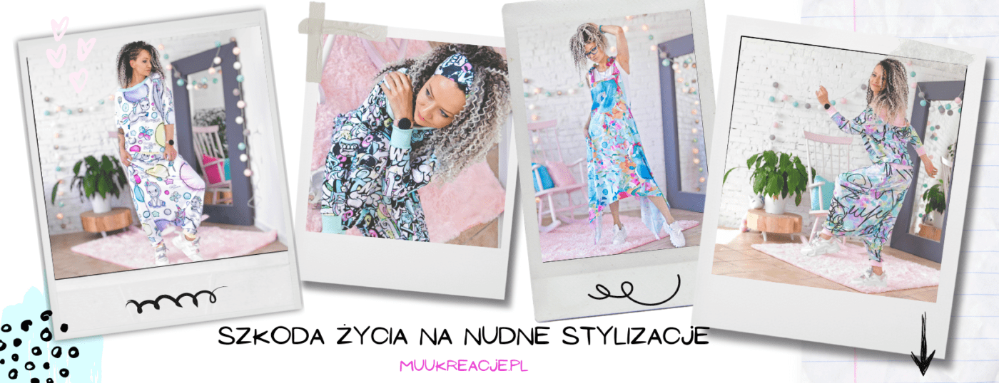 MUUkreacje moda damska, odzież szyta na wymiar z kolorowych autorskich printów