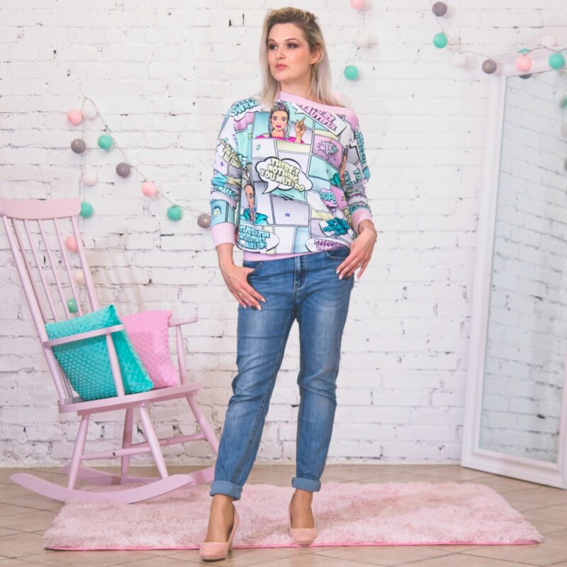 MUUkreacje moda damska, odzież szyta na wymiar z kolorowych autorskich printów