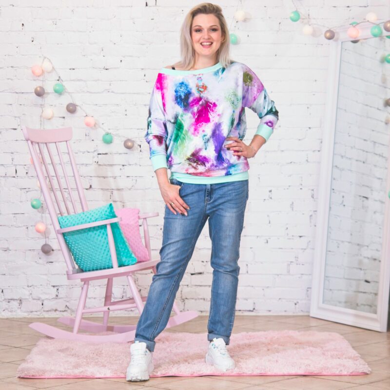 MUUkreacje moda damska, odzież szyta na wymiar z kolorowych autorskich printów