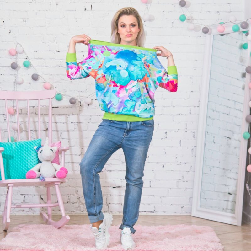 MUUkreacje moda damska, odzież szyta na wymiar z kolorowych autorskich printów