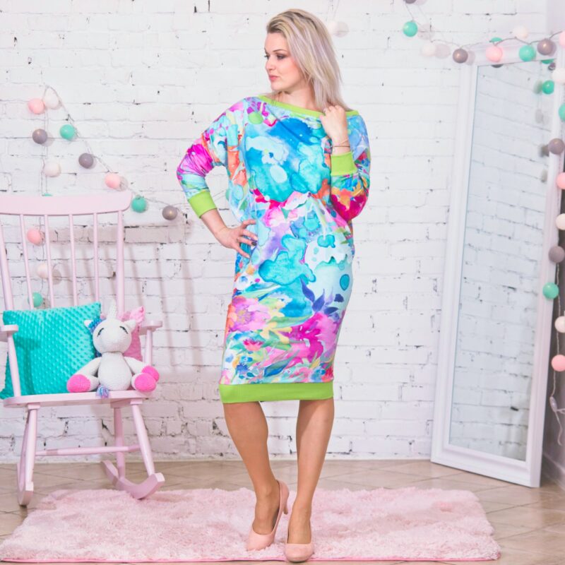 MUUkreacje moda damska, odzież szyta na wymiar z kolorowych autorskich printów