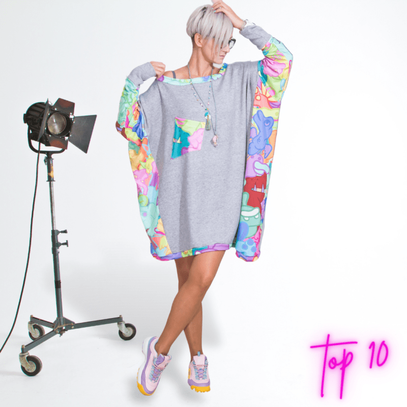 MUUkreacje moda damska, odzież szyta na wymiar z kolorowych autorskich printów