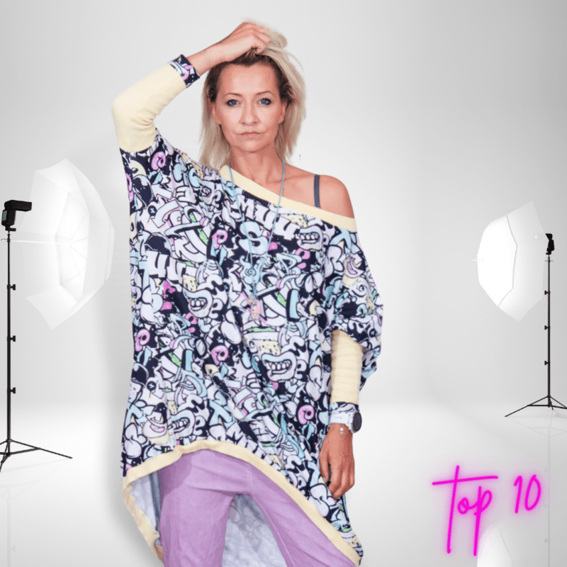 MUUkreacje moda damska, odzież szyta na wymiar z kolorowych autorskich printów