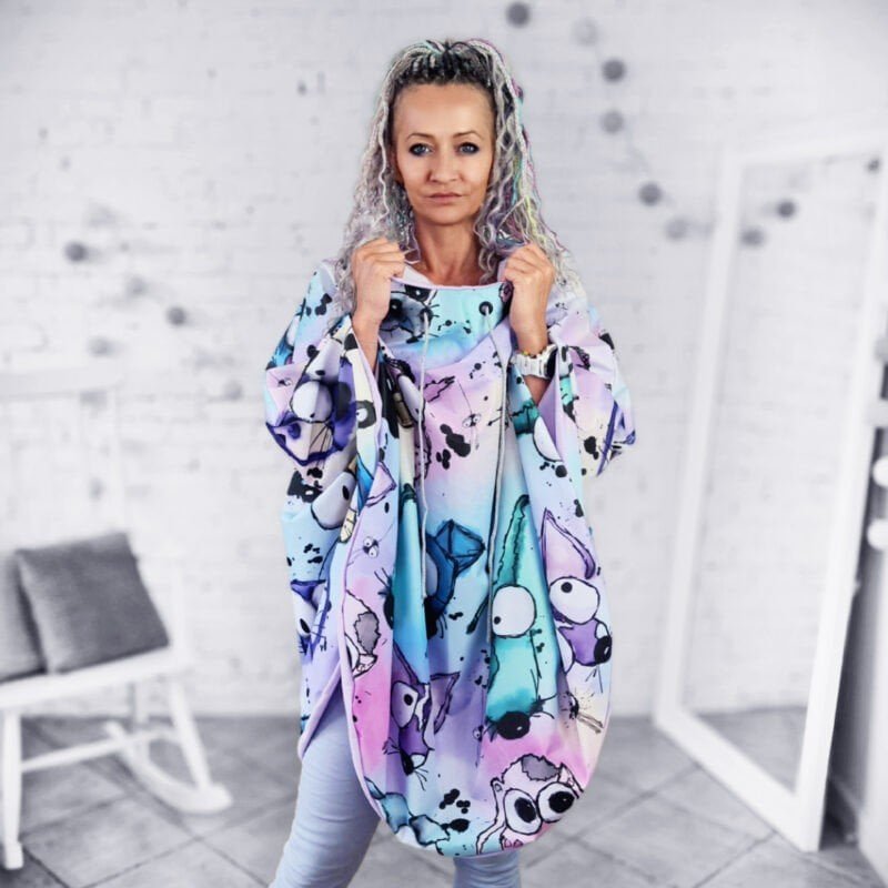 MUUkreacje moda damska, odzież szyta na wymiar z kolorowych autorskich printów