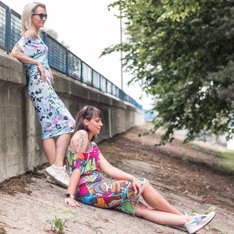 MUUkreacje moda damska, odzież szyta na wymiar z kolorowych autorskich printów