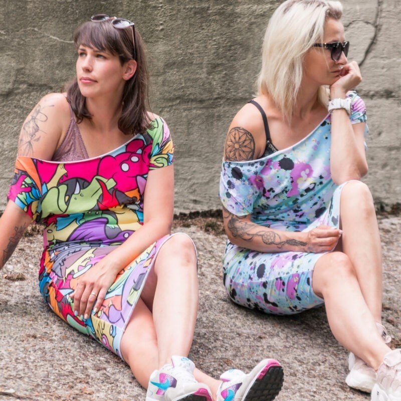 MUUkreacje moda damska, odzież szyta na wymiar z kolorowych autorskich printów