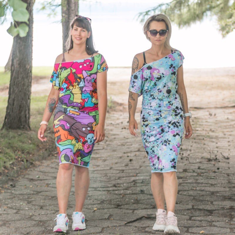 MUUkreacje moda damska, odzież szyta na wymiar z kolorowych autorskich printów