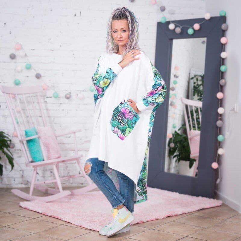 MUUkreacje moda damska, odzież szyta na wymiar z kolorowych autorskich printów