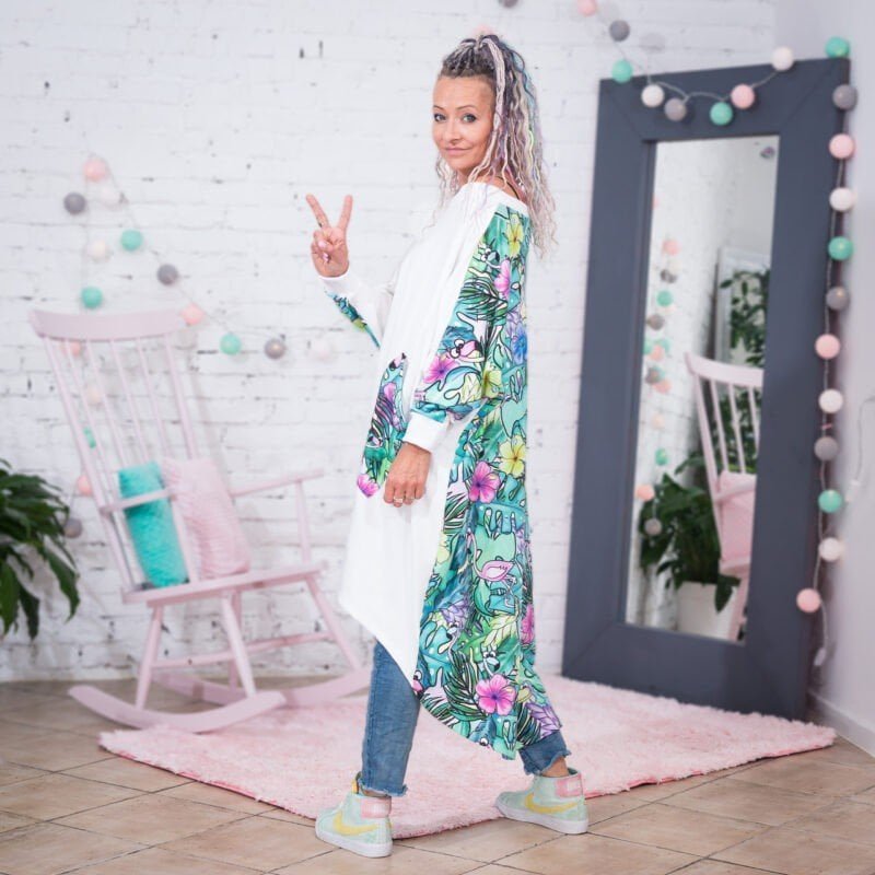 MUUkreacje moda damska, odzież szyta na wymiar z kolorowych autorskich printów