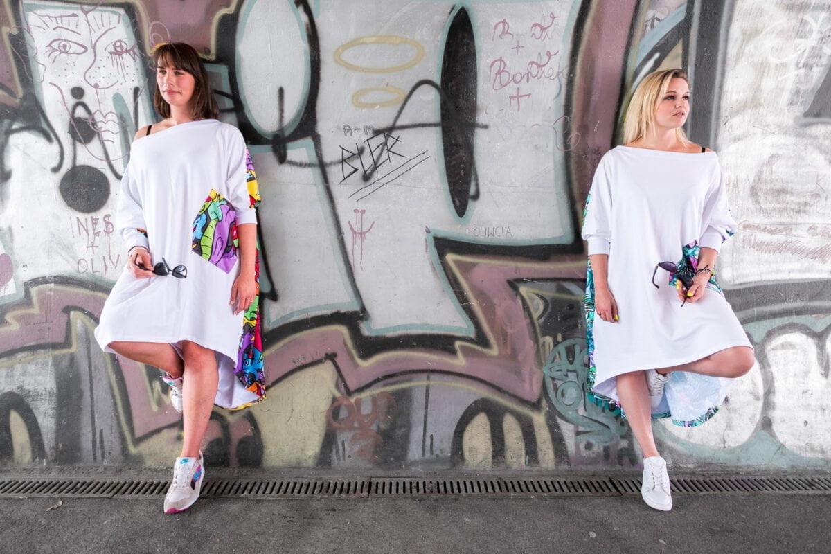 MUUkreacje moda damska, odzież szyta na wymiar z kolorowych autorskich printów