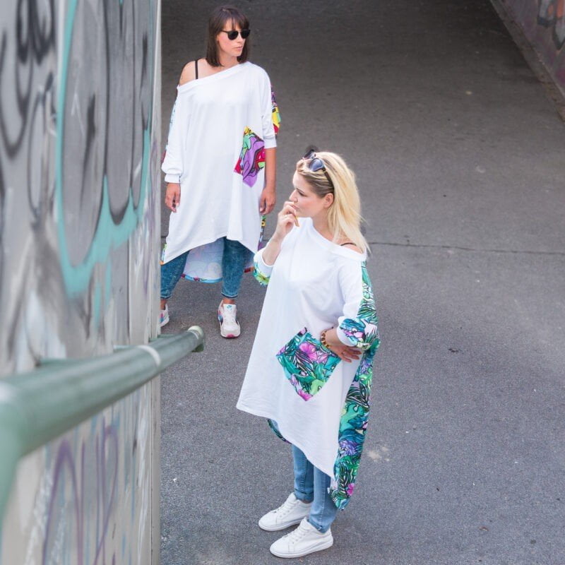 MUUkreacje moda damska, odzież szyta na wymiar z kolorowych autorskich printów