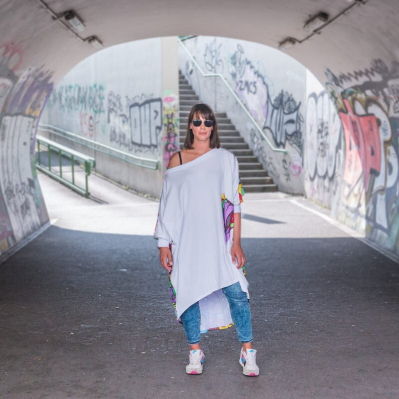 MUUkreacje moda damska, odzież szyta na wymiar z kolorowych autorskich printów