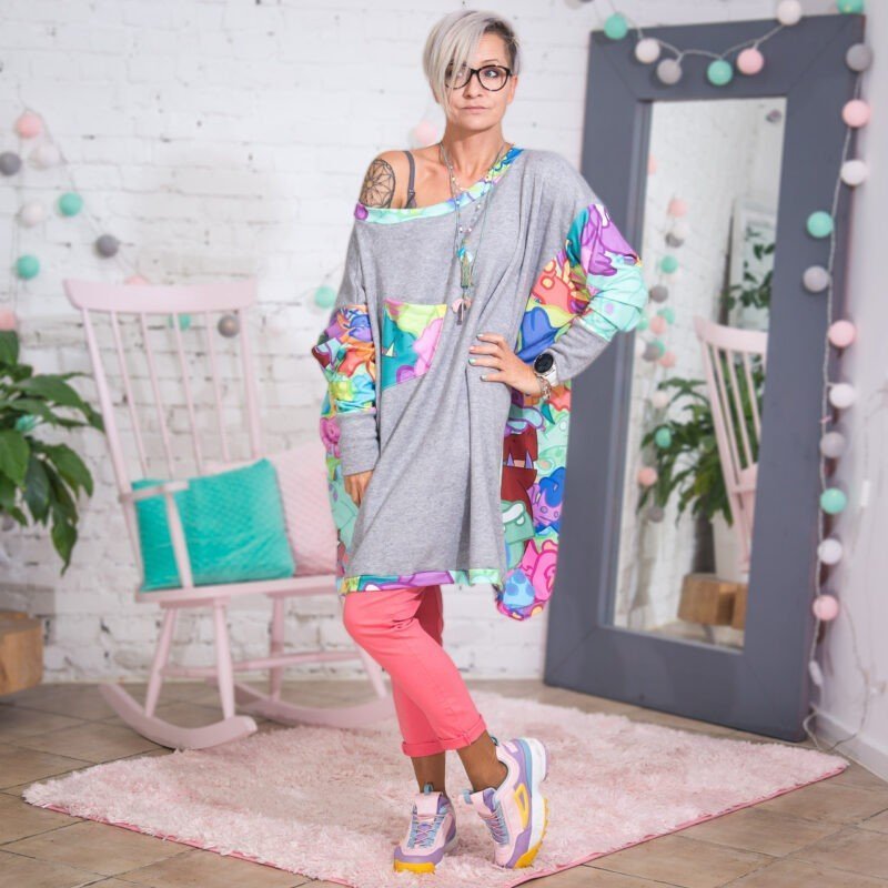 MUUkreacje moda damska, odzież szyta na wymiar z kolorowych autorskich printów