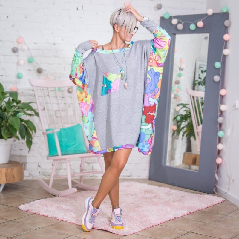 MUUkreacje moda damska, odzież szyta na wymiar z kolorowych autorskich printów