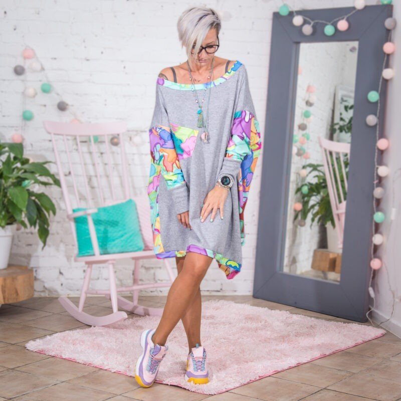 MUUkreacje moda damska, odzież szyta na wymiar z kolorowych autorskich printów