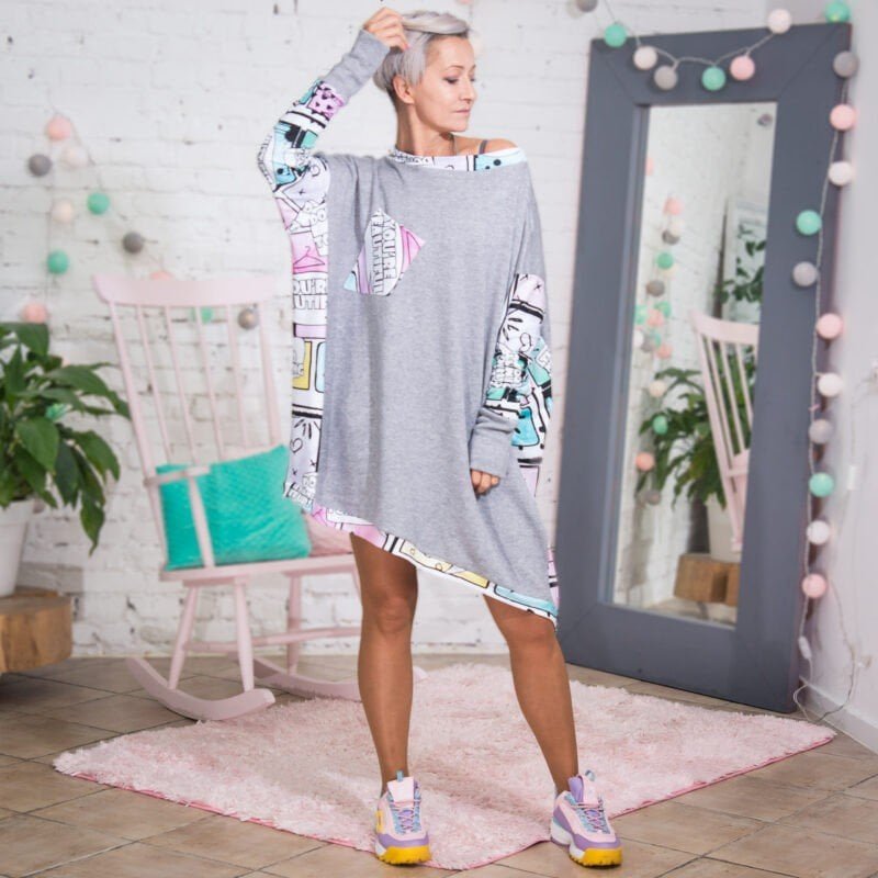 MUUkreacje moda damska, odzież szyta na wymiar z kolorowych autorskich printów