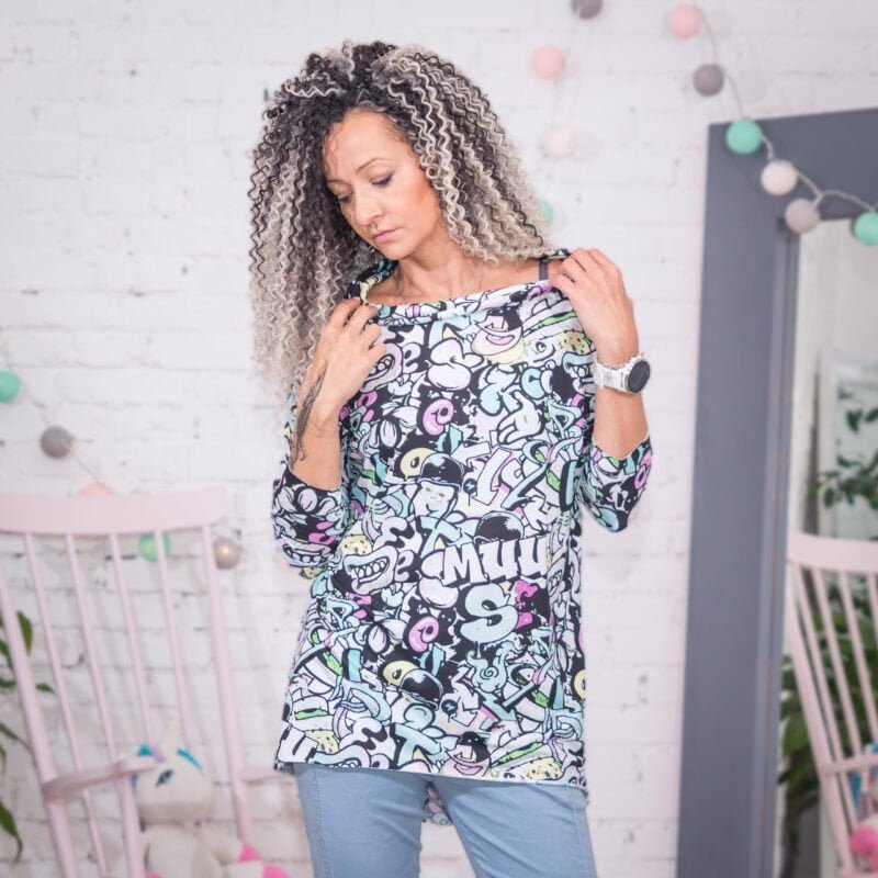 MUUkreacje moda damska, odzież szyta na wymiar z kolorowych autorskich printów