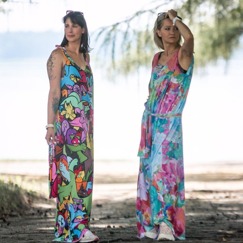 MUUkreacje moda damska, odzież szyta na wymiar z kolorowych autorskich printów