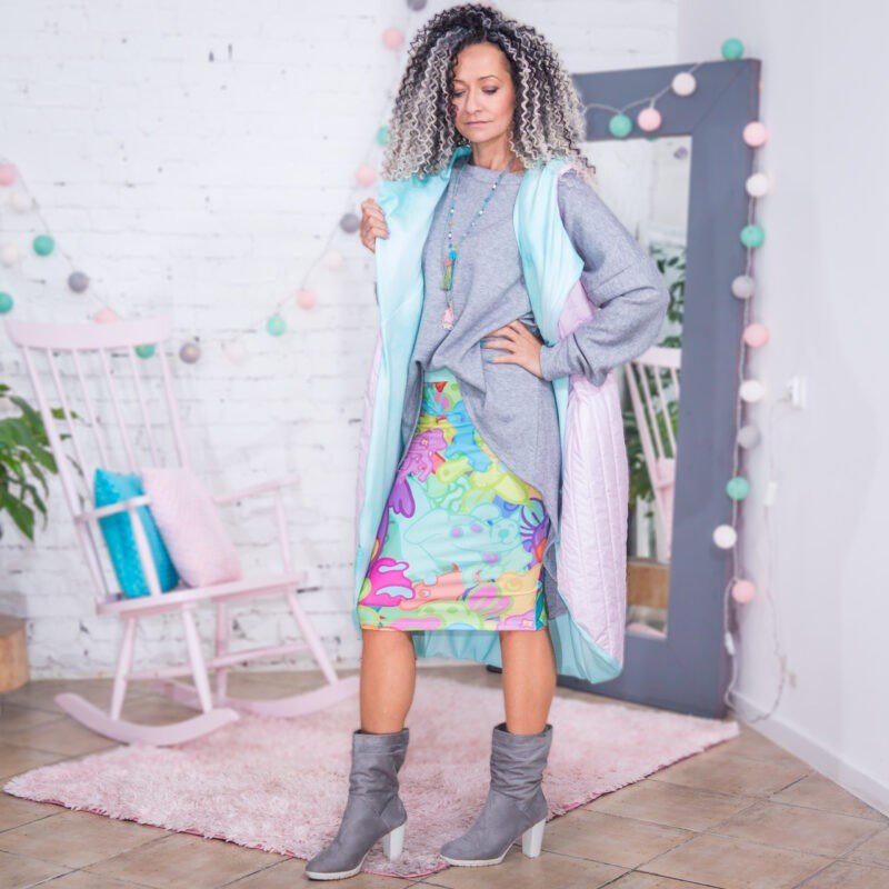 MUUkreacje moda damska, odzież szyta na wymiar z kolorowych autorskich printów