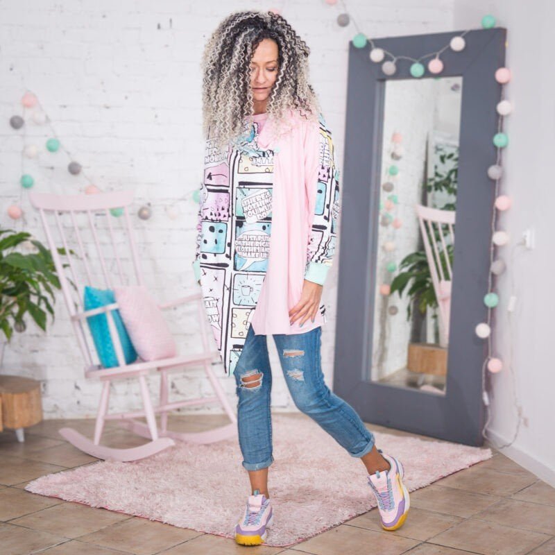 MUUkreacje moda damska, odzież szyta na wymiar z kolorowych autorskich printów