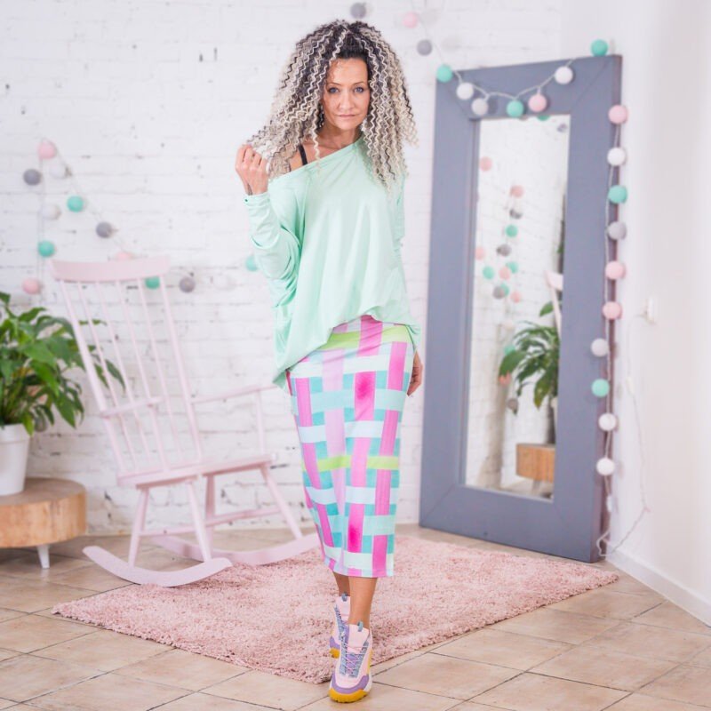 MUUkreacje moda damska, odzież szyta na wymiar z kolorowych autorskich printów