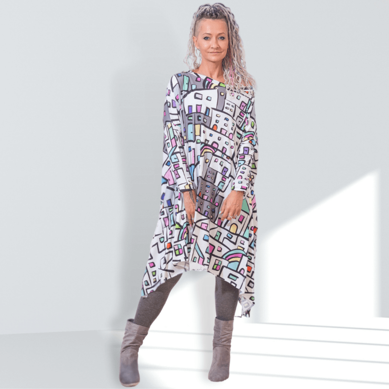 MUUkreacje moda damska, odzież szyta na wymiar z kolorowych autorskich printów