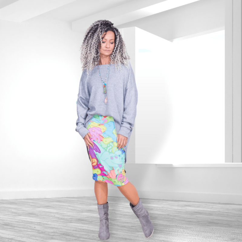 MUUkreacje moda damska, odzież szyta na wymiar z kolorowych autorskich printów