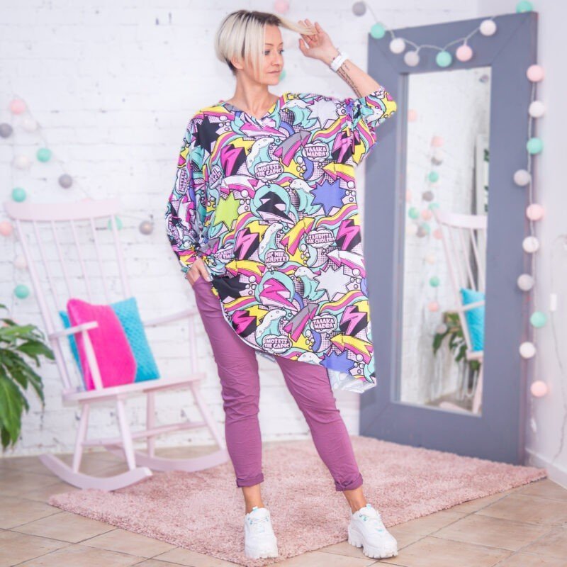 MUUkreacje moda damska, odzież szyta na wymiar z kolorowych autorskich printów