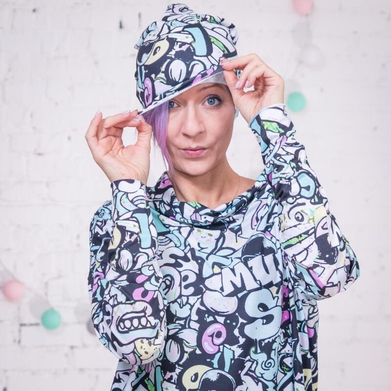 MUUkreacje moda damska, odzież szyta na wymiar z kolorowych autorskich printów