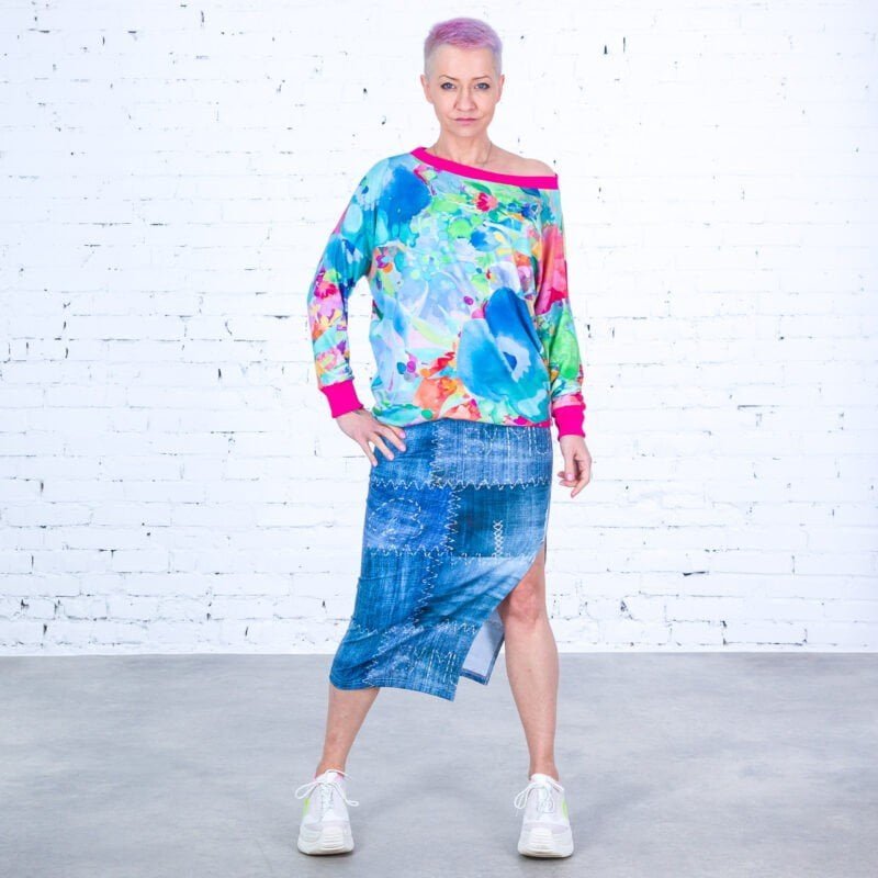 MUUkreacje moda damska, odzież szyta na wymiar z kolorowych autorskich printów