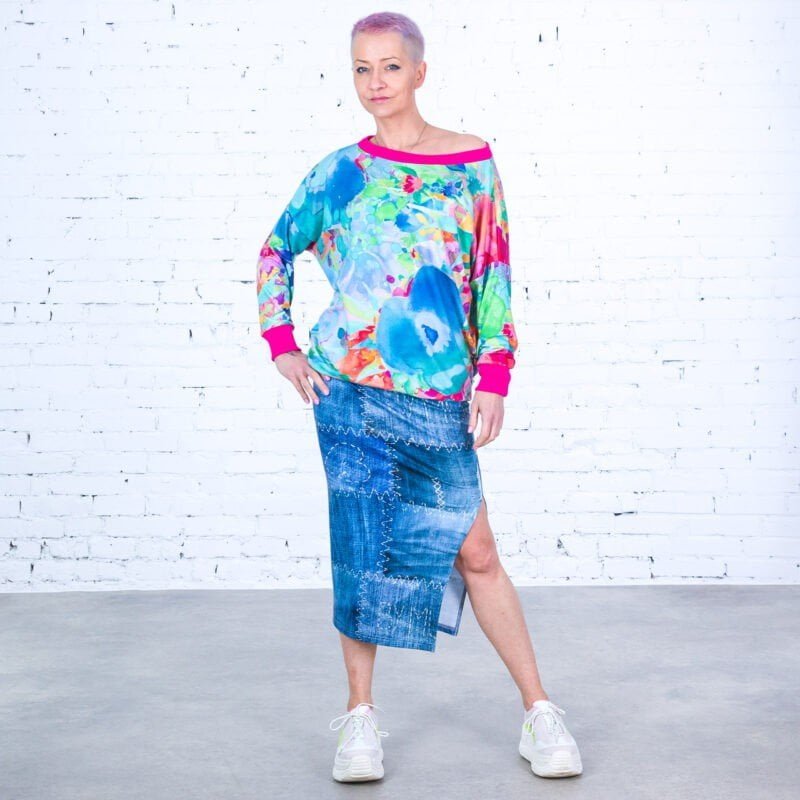 MUUkreacje moda damska, odzież szyta na wymiar z kolorowych autorskich printów