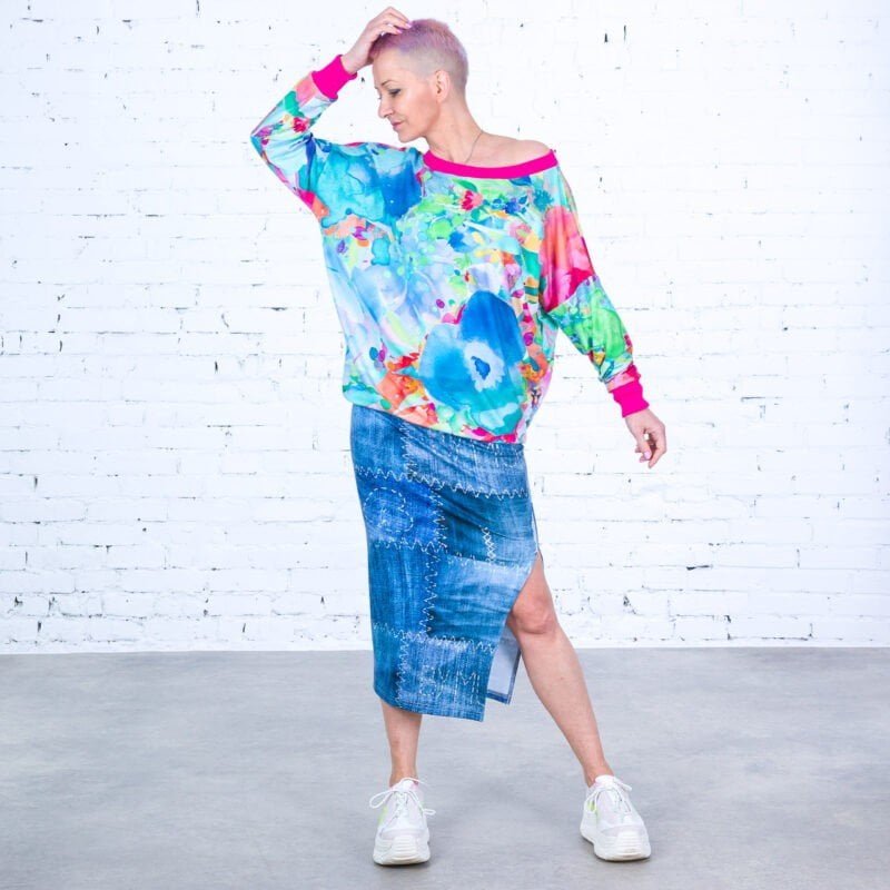 MUUkreacje moda damska, odzież szyta na wymiar z kolorowych autorskich printów