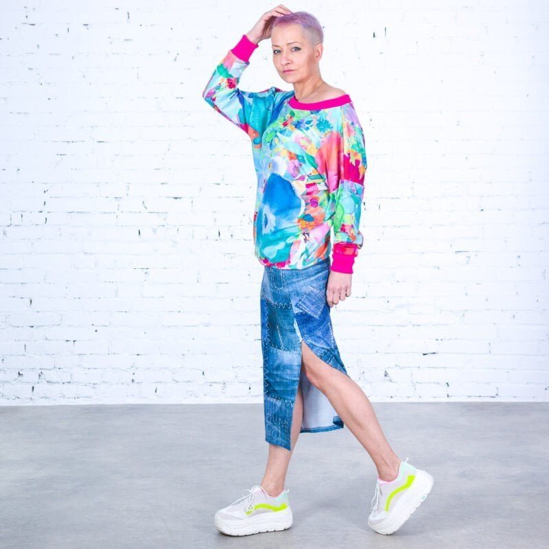 MUUkreacje moda damska, odzież szyta na wymiar z kolorowych autorskich printów