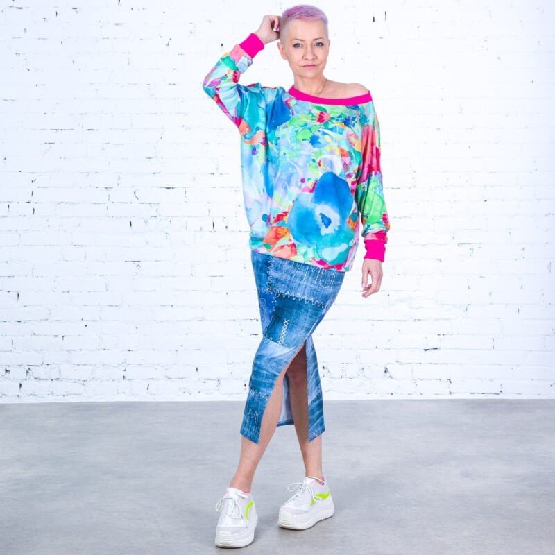 MUUkreacje moda damska, odzież szyta na wymiar z kolorowych autorskich printów