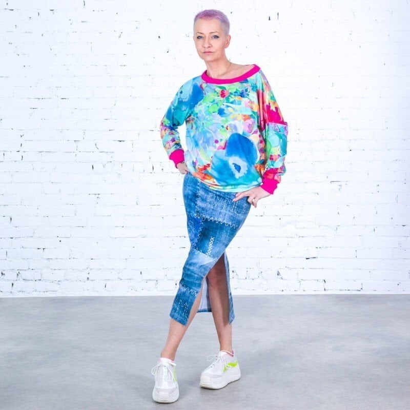 MUUkreacje moda damska, odzież szyta na wymiar z kolorowych autorskich printów