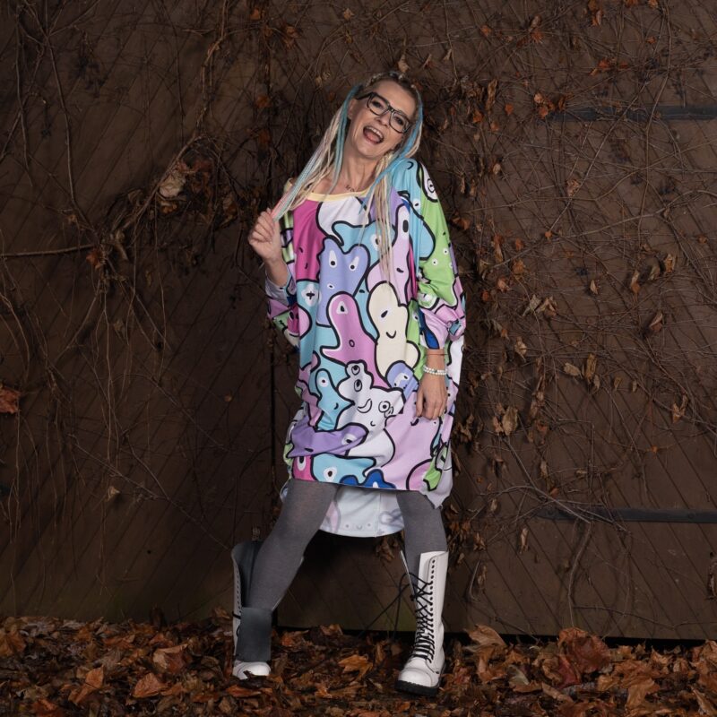 MUUkreacje moda damska, odzież szyta na wymiar z kolorowych autorskich printów