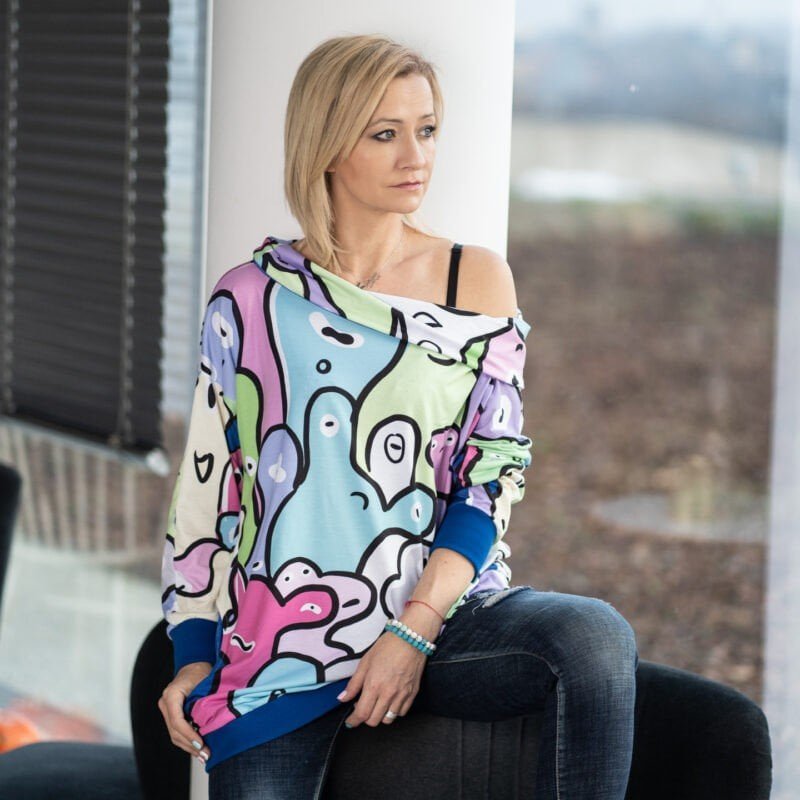 MUUkreacje moda damska, odzież szyta na wymiar z kolorowych autorskich printów