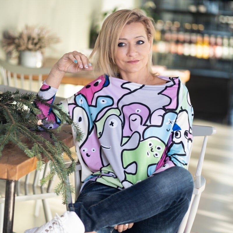 MUUkreacje moda damska, odzież szyta na wymiar z kolorowych autorskich printów