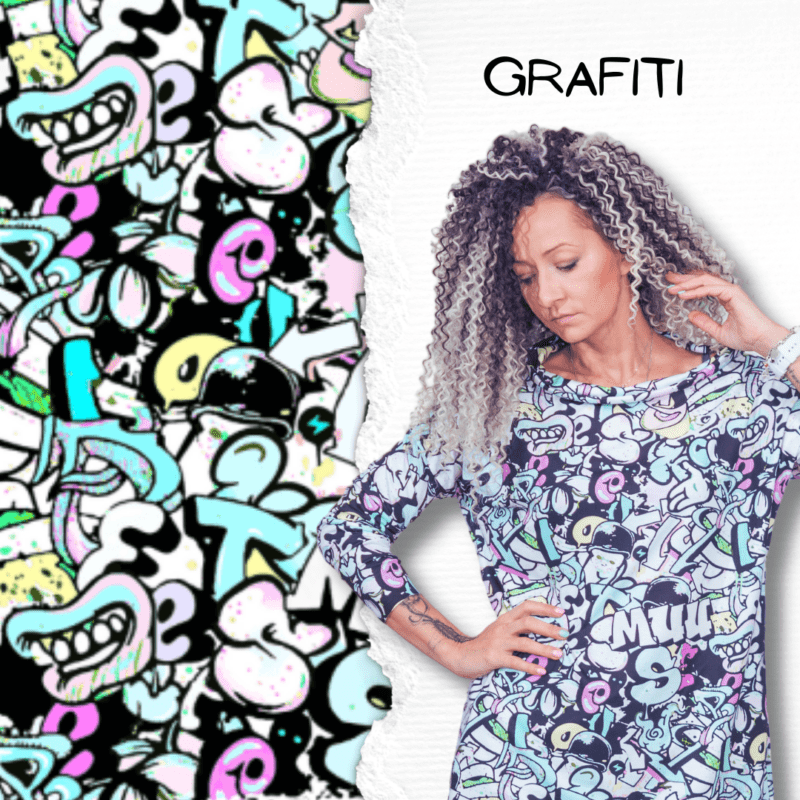 MUUkreacje moda damska, odzież szyta na wymiar z kolorowych autorskich printów