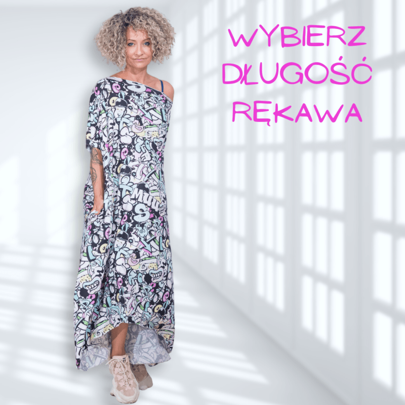 MUUkreacje moda damska, odzież szyta na wymiar z kolorowych autorskich printów