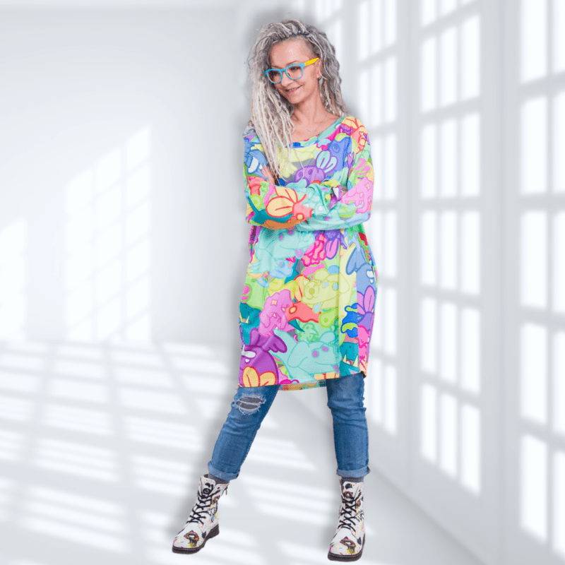 MUUkreacje moda damska, odzież szyta na wymiar z kolorowych autorskich printów