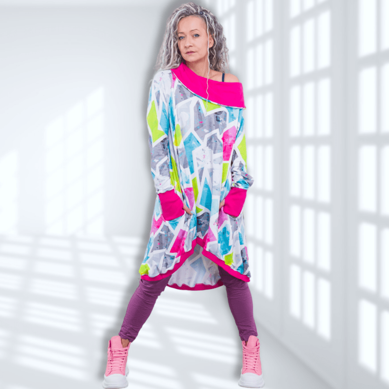 MUUkreacje moda damska, odzież szyta na wymiar z kolorowych autorskich printów