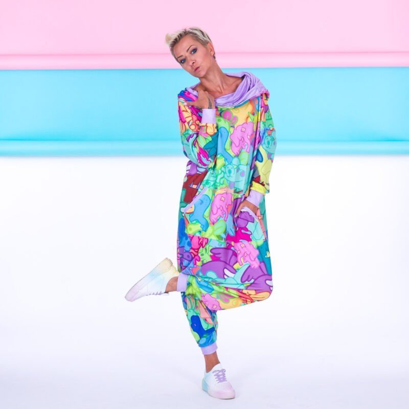 MUUkreacje moda damska, odzież szyta na wymiar z kolorowych autorskich printów