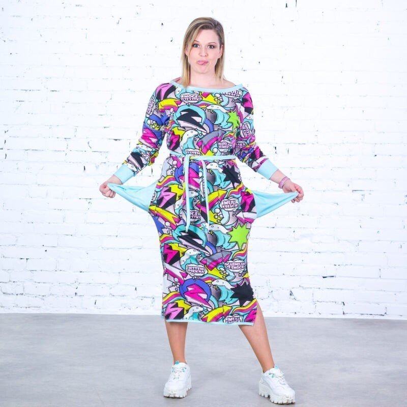 MUUkreacje moda damska, odzież szyta na wymiar z kolorowych autorskich printów