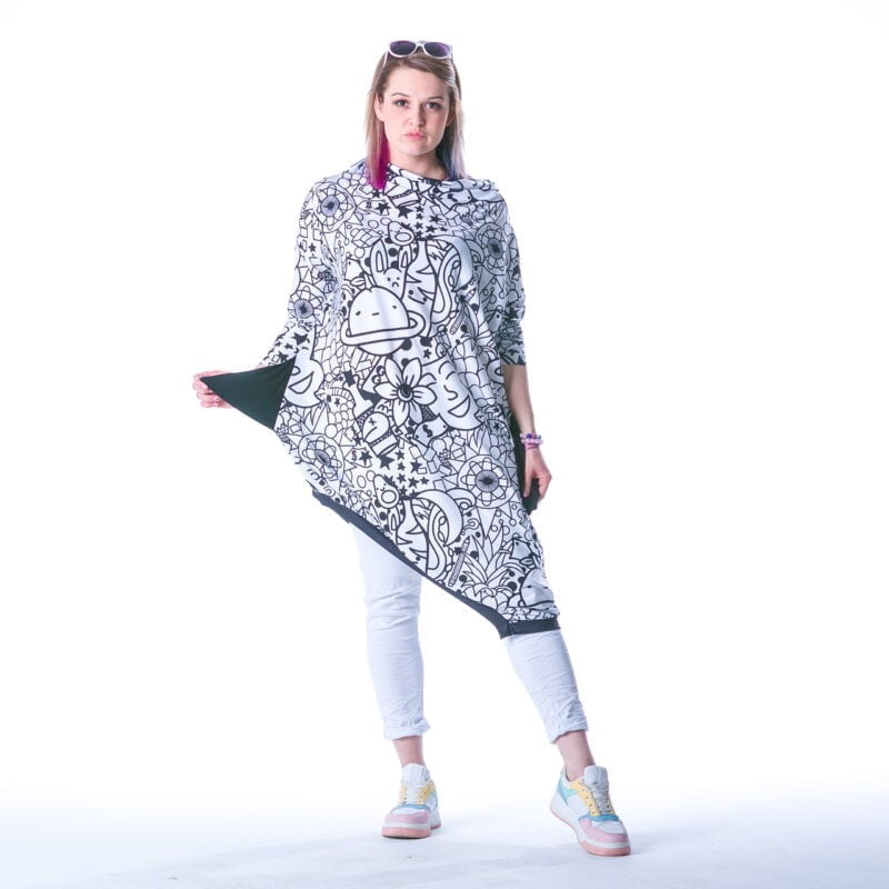 MUUkreacje moda damska, odzież szyta na wymiar z kolorowych autorskich printów