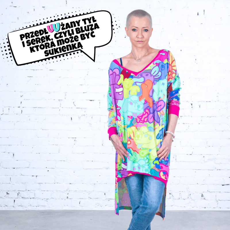 MUUkreacje moda damska, odzież szyta na wymiar z kolorowych autorskich printów