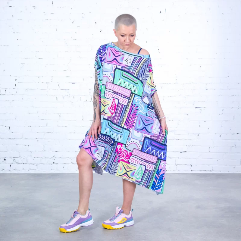 MUUkreacje moda damska, odzież szyta na wymiar z kolorowych autorskich printów