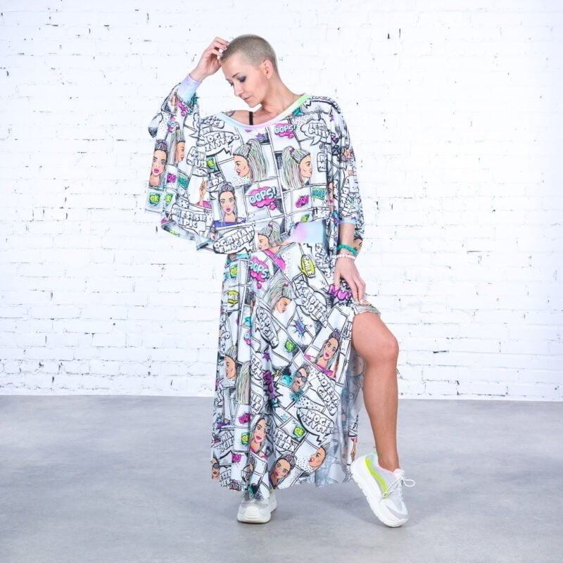 MUUkreacje moda damska, odzież szyta na wymiar z kolorowych autorskich printów