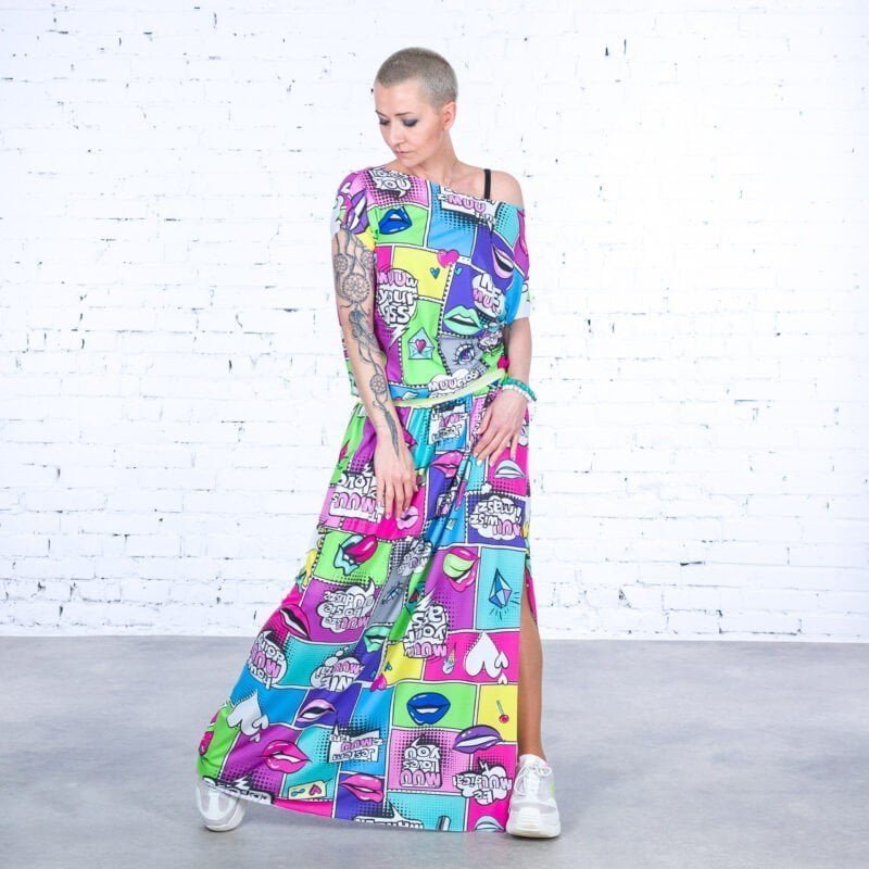 MUUkreacje moda damska, odzież szyta na wymiar z kolorowych autorskich printów