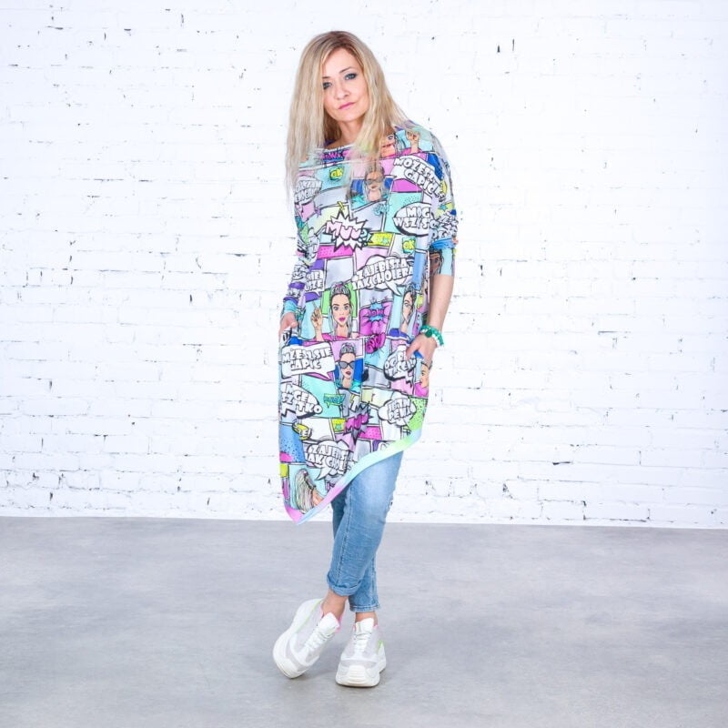 MUUkreacje moda damska, odzież szyta na wymiar z kolorowych autorskich printów